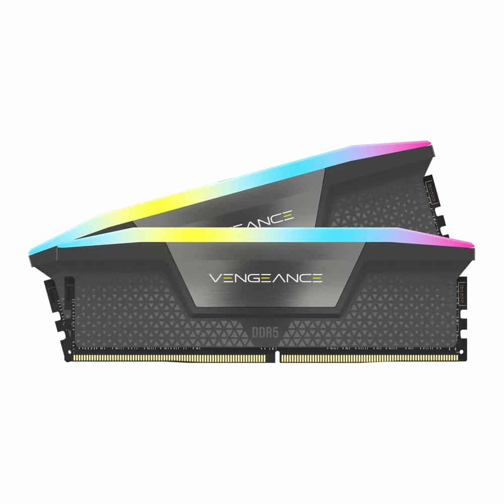 Corsair Vengeance RGB Grey 32GB 5600MHz XMP/AMD DDR5 Memory Kit
